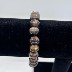 Hand knot large Pearl Bracelet Heavy